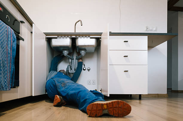 Professional Drain Cleaning technician working in Rhode Island, RI